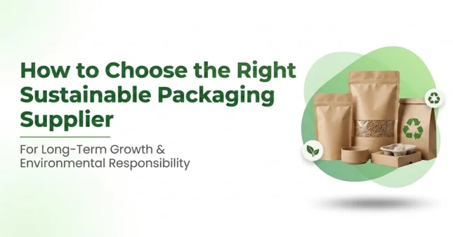 Choosing a sustainable packaging supplier guide