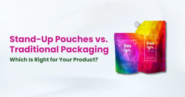 Stand-up pouches vs traditional packaging comparison